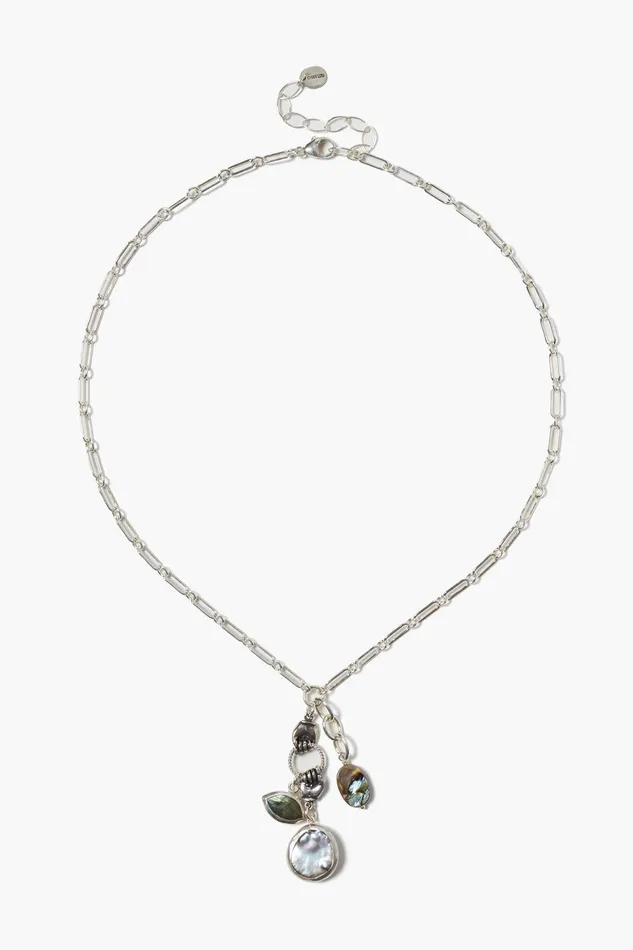 Sardinia Charm Necklace Labradorite Women Chan Luu Necklaces