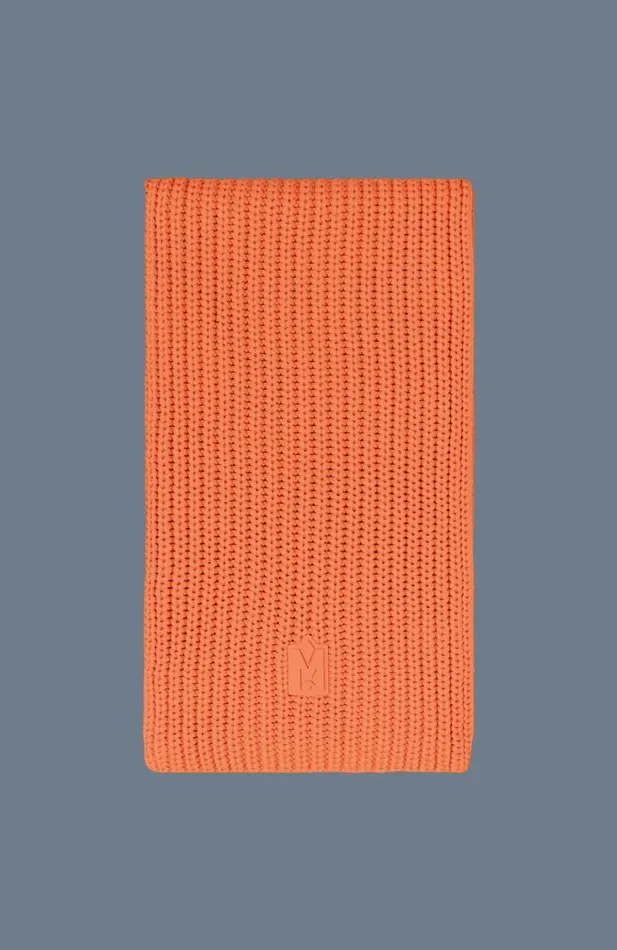 Scarves Men Mackage NELL Rectangular Merino Wool Scarf Flame Scarves Men Mackage NELL Rectangular Merino Wool Scarf Flame