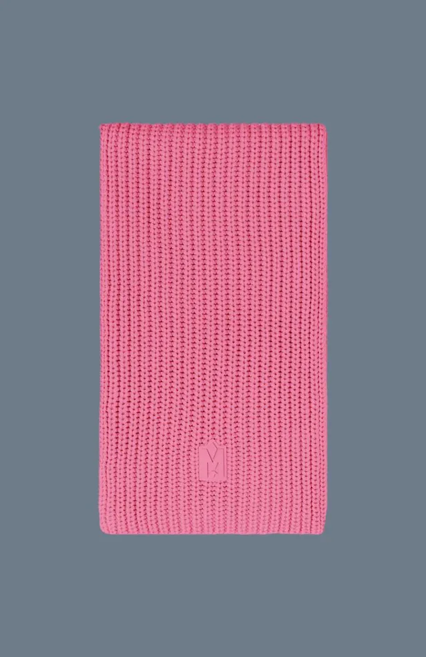 Scarves Women Mackage NELL Rectangular Merino Wool Scarf Bright Pink Scarves Women Mackage NELL Rectangular Merino Wool Scarf Bright Pink
