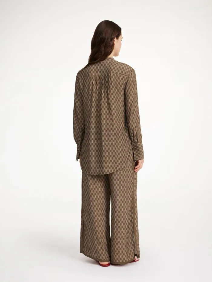 Shirts and Blouses Women By Malene Birger Mabillon Shirt Mono Lined 1dj Shirts and Blouses Women By Malene Birger Mabillon Shirt Mono Lined 1dj