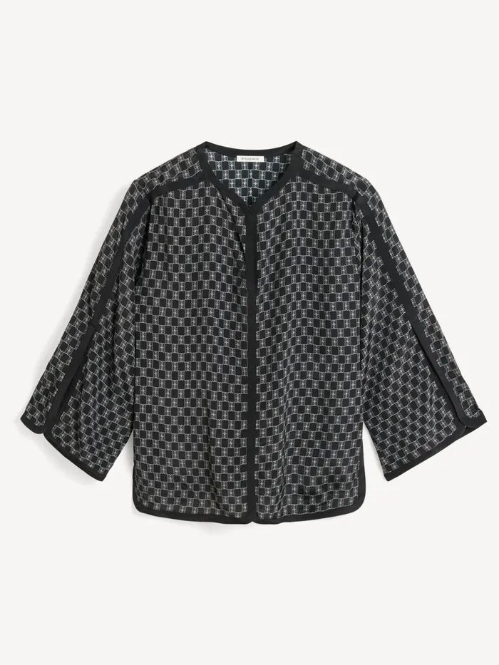 Shirts and Blouses Women By Malene Birger Plazzo Blouse Mono Lined 050