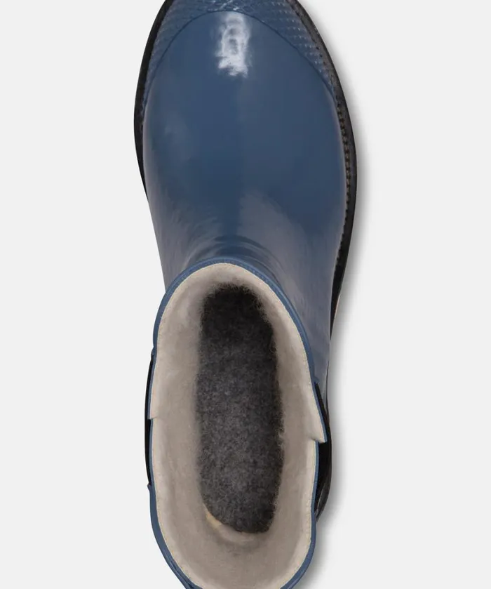 Short Rubber Boots With High Heel 8211 Moonstone Rainboots Ilse Jacobsen Rainboots Short