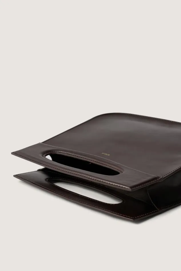 Shoulder Bags Women Soeur CHERI BAG Dark Brown