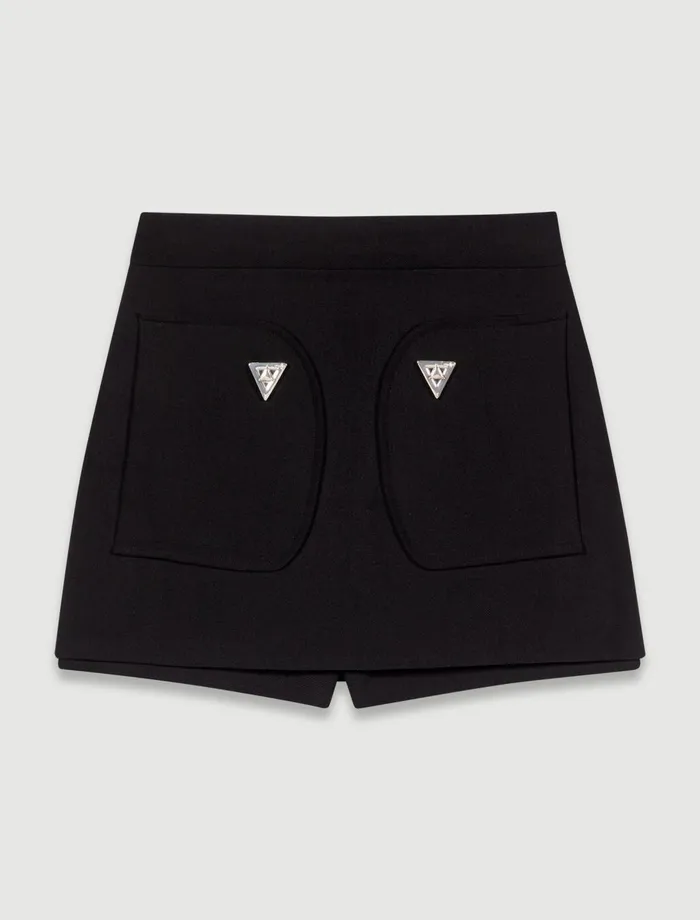 Skirts and Shorts Women Maje SkortStyle Shorts Black