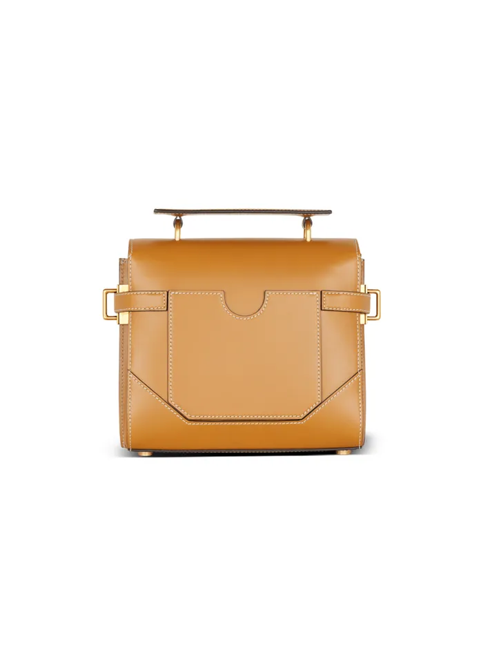 Smooth Leather BBuzz 23 Bag Brown Women Balmain Handbags