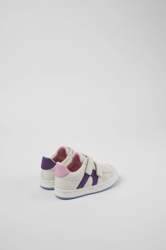 Sneakers Kids Camper Twins White Leather Sneaker Sneakers Kids Camper Twins White Leather Sneaker