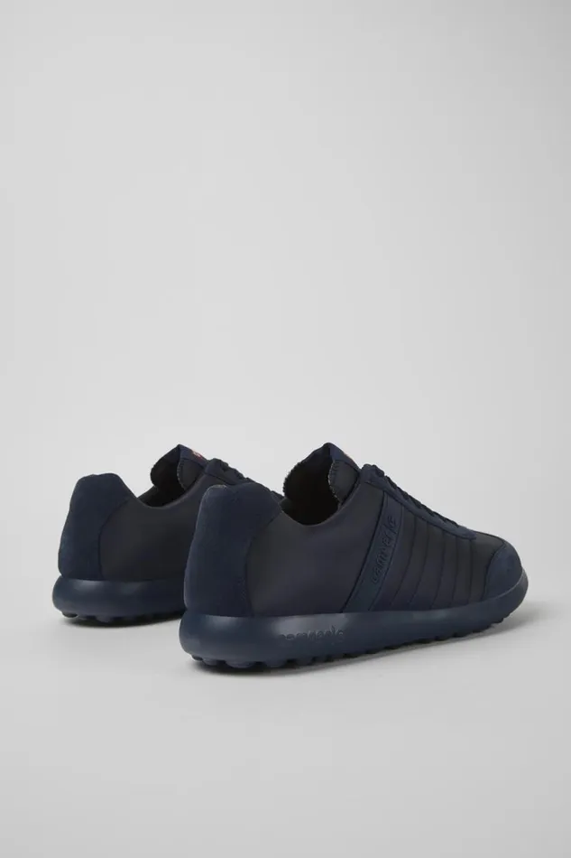 Sneakers Men Camper Pelotas XLite Blue Recycled PET And Nubuck Sneaker Sneakers Men Camper Pelotas XLite Blue Recycled PET And Nubuck Sneaker