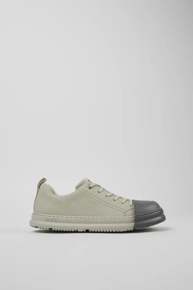 Sneakers Women Camper Junction Runner Gray Leather Sneakers Sneakers Women Camper Junction Runner Gray Leather Sneakers