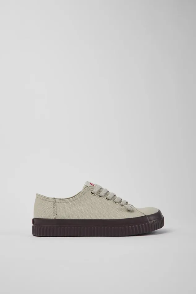 Sneakers Women Camper Peu Roda Gray Recycled Cotton Sneakers Sneakers Women Camper Peu Roda Gray Recycled Cotton Sneakers