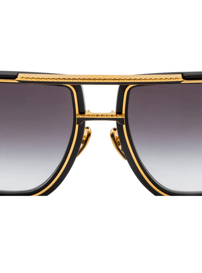 Soldier Sunglasses Gold WomenMen Balmain Eyewear