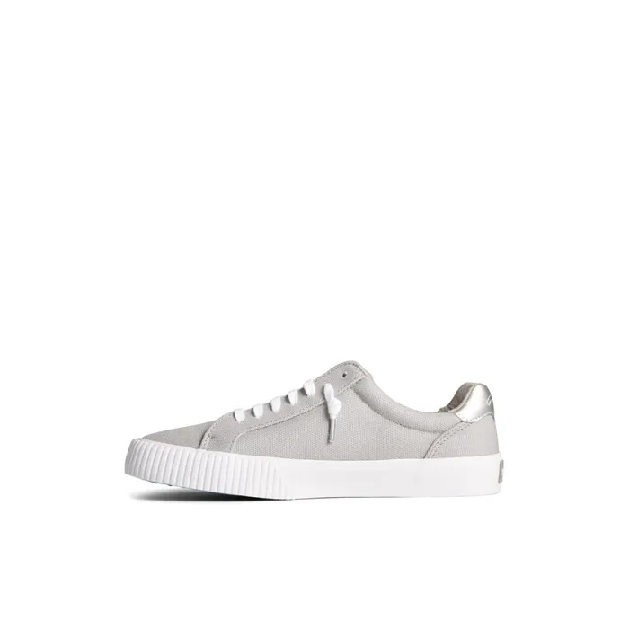 Sperry Bermuda Metallic Sneaker Grey Women Sneakers