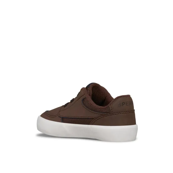 Sperry Boardwalk Junior Sneaker Brown Kids Sneakers
