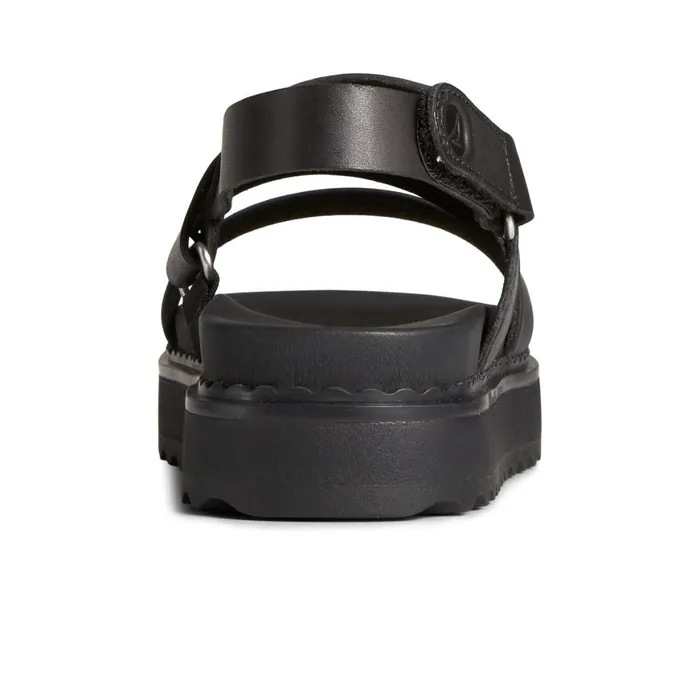 Sperry Cami Flatform Sandal Black Women Sandals