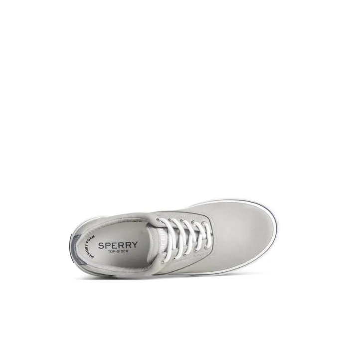 Sperry Halyard CVO Salt Washed Sneaker Grey Men Sneakers