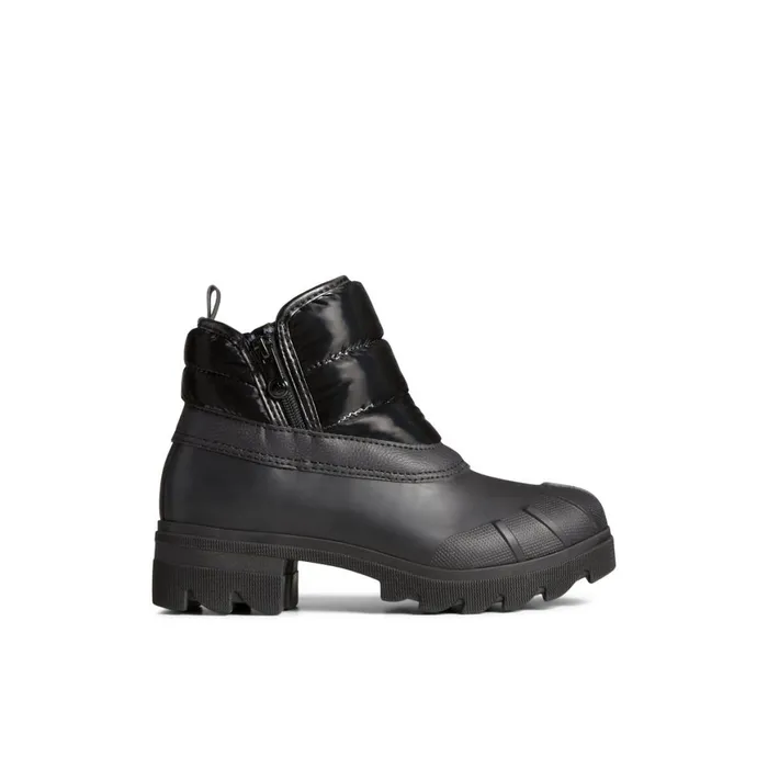 Sperry Syren Ascend Zip Boot Black Women Boots
