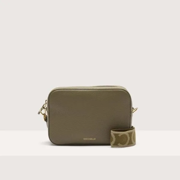 Tebe Medium Laurel Green Women Coccinelle Crossbody Bags