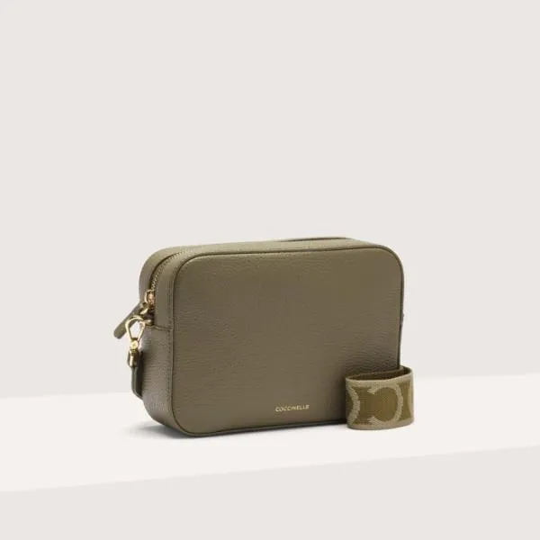 Tebe Medium Laurel Green Women Coccinelle Crossbody Bags Tebe Medium Laurel Green Women Coccinelle Crossbody Bags