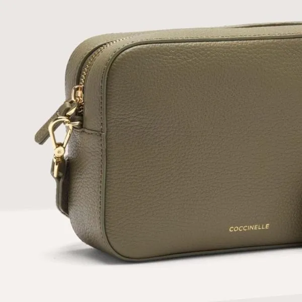 Tebe Medium Laurel Green Women Coccinelle Crossbody Bags Tebe Medium Laurel Green Women Coccinelle Crossbody Bags
