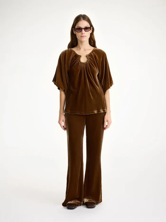 Tops Women By Malene Birger Loela Blouse Bison