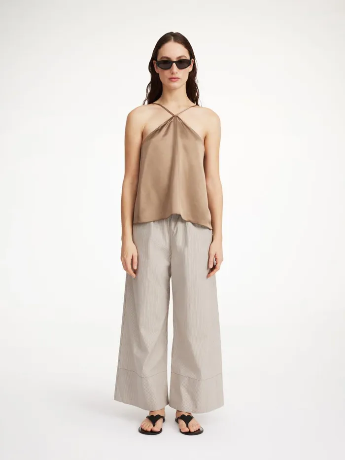 Tops Women By Malene Birger Regie Top Shitake