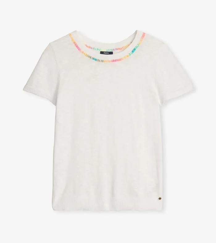 Tops Women Hatley Simone Knit Tee 8211 White