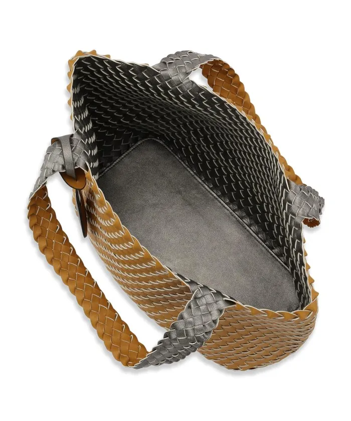 Tote Bag 8211 Dijon Gun Metal Accessories Ilse Jacobsen Bags