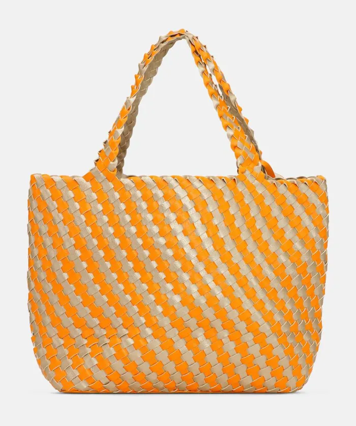 Tote Bag 8211 Flame Orange Platin Accessories Ilse Jacobsen Bags Tote Bag 8211 Flame Orange Platin Accessories Ilse Jacobsen Bags