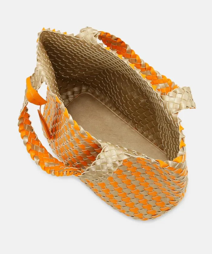 Tote Bag 8211 Flame Orange Platin Accessories Ilse Jacobsen Bags Tote Bag 8211 Flame Orange Platin Accessories Ilse Jacobsen Bags