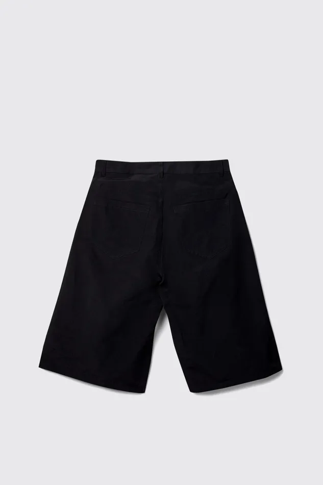 TrousersandShorts Men Camper Tech Shorts Black CottonNylon Shorts TrousersandShorts Men Camper Tech Shorts Black CottonNylon Shorts