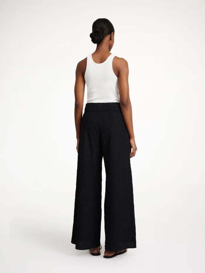 Trousers Women By Malene Birger Campine Wideleg Trousers Black Trousers Women By Malene Birger Campine Wideleg Trousers Black