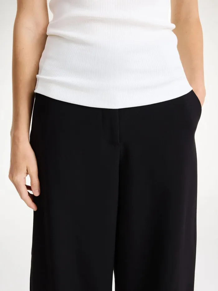 Trousers Women By Malene Birger Carlien Highwaist Trousers Black Trousers Women By Malene Birger Carlien Highwaist Trousers Black