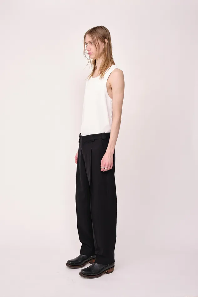 Trousers Wonhundred Men Lance 8211 Black