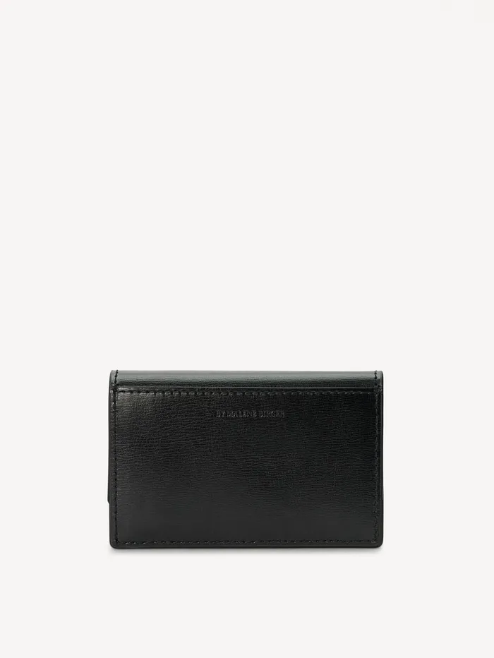 Wallets and Cardholders Women By Malene Birger Aya Wallet Black Wallets and Cardholders Women By Malene Birger Aya Wallet Black