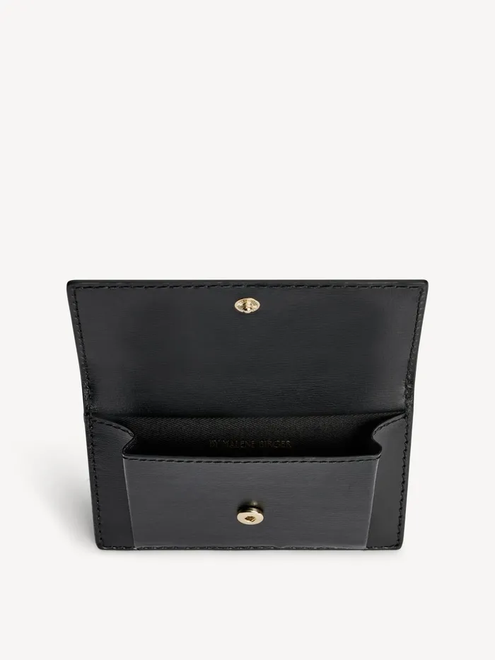 Wallets and Cardholders Women By Malene Birger Aya Wallet Black Wallets and Cardholders Women By Malene Birger Aya Wallet Black