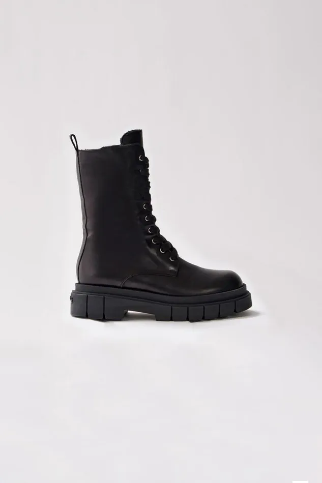 Winter Boots Women Mackage WARRIOR Shearlinglined R Leather Combat Boot For Women Black