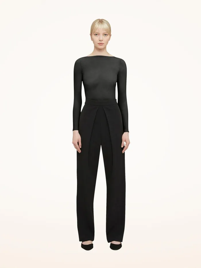 Wolford Longsleeved Tops Buenos Aires Top Long Sleeves Black 8211 Women