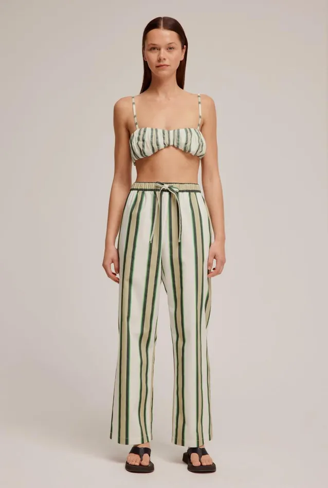 Woman Venroy Tops Gathered Cotton Bodice
