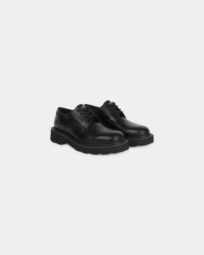 Women 039KENZO Ukio039 Leather Derbies Black Kenzo Tailoring