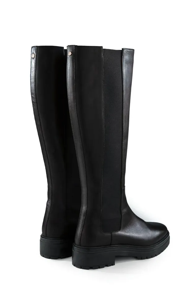 Women Astoria Knee Boot Black Holland Cooper Boots