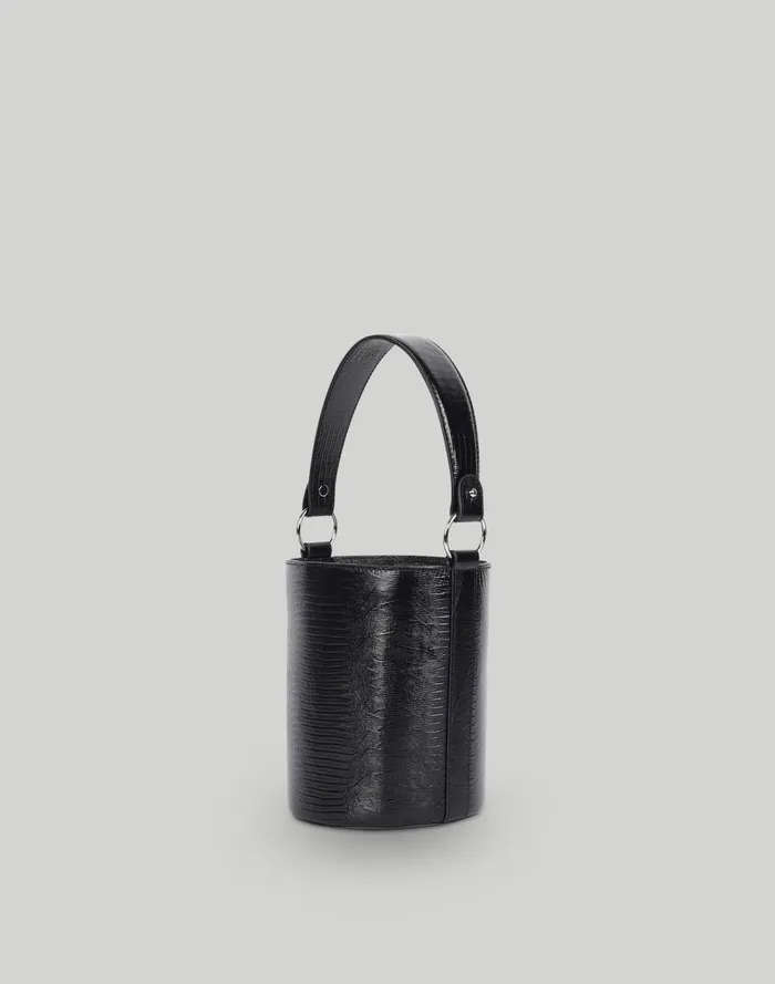 Women Bags Madewell Hyer Goods Mini Bucket Bag Black Jet