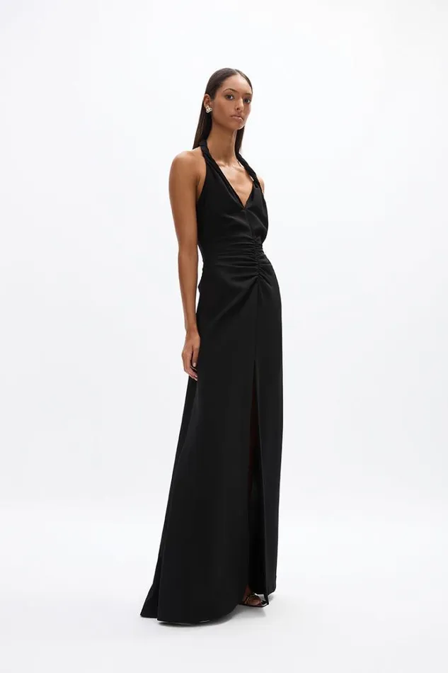 Women Black Dresses Rachel Gilbert Soren Gown Black Women Black Dresses Rachel Gilbert Soren Gown Black