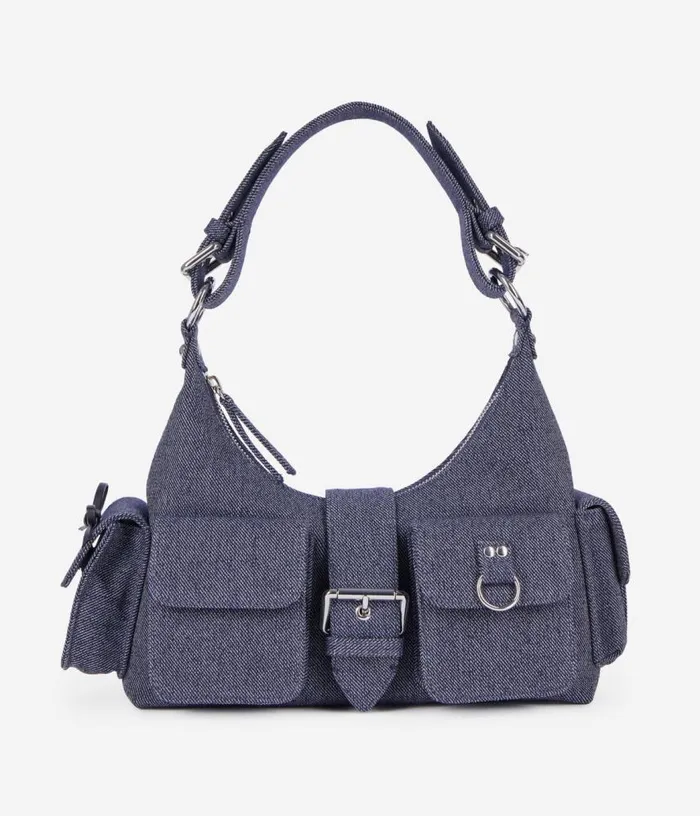 Women Blue Denim Amelia Bag THE KOOPLES Bags