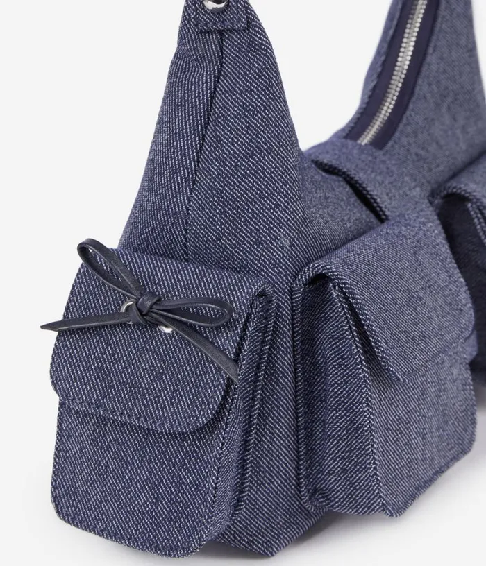 Women Blue Denim Amelia Bag THE KOOPLES Bags