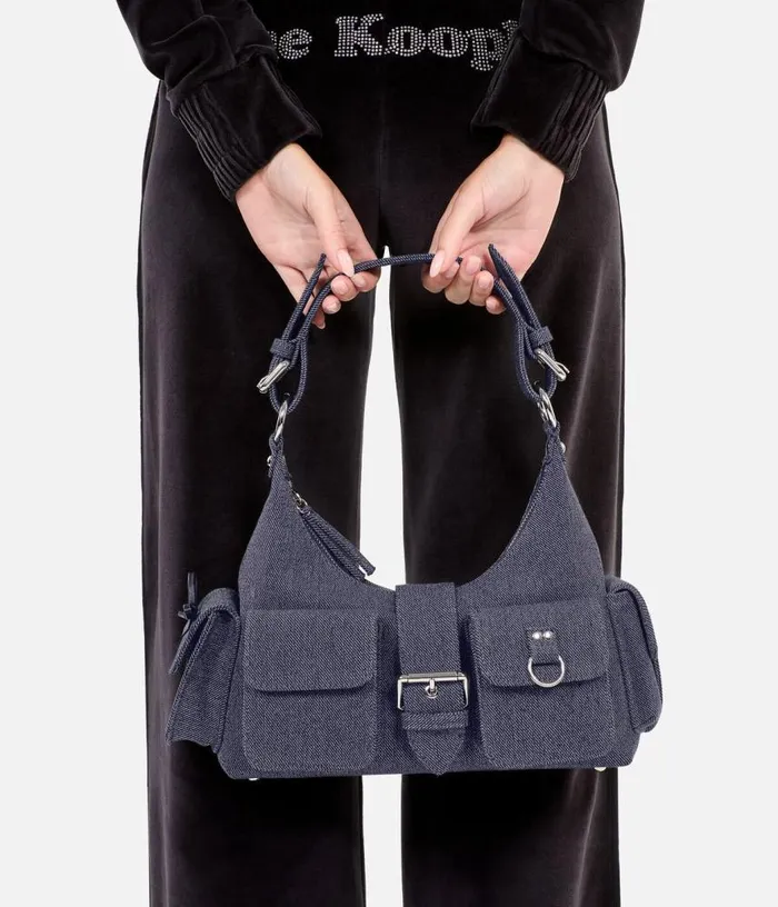 Women Blue Denim Amelia Bag THE KOOPLES Bags