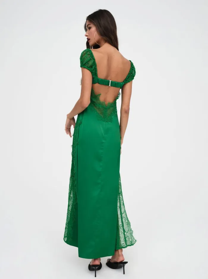Women Casey Maxi Dress Green For Love and Lemons Dresses Women Casey Maxi Dress Green For Love and Lemons Dresses
