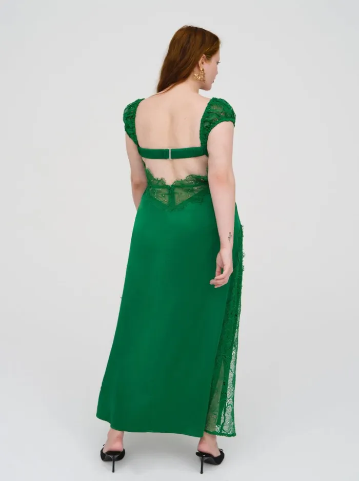 Women Casey Maxi Dress Green For Love and Lemons Dresses Women Casey Maxi Dress Green For Love and Lemons Dresses