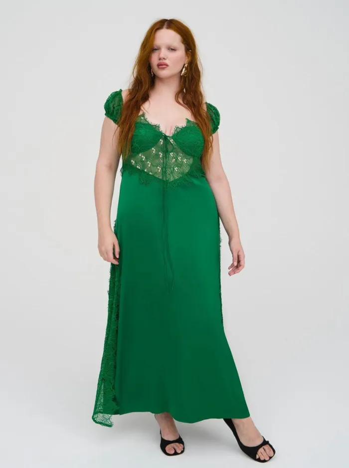 Women Casey Maxi Dress Green For Love and Lemons Dresses Women Casey Maxi Dress Green For Love and Lemons Dresses
