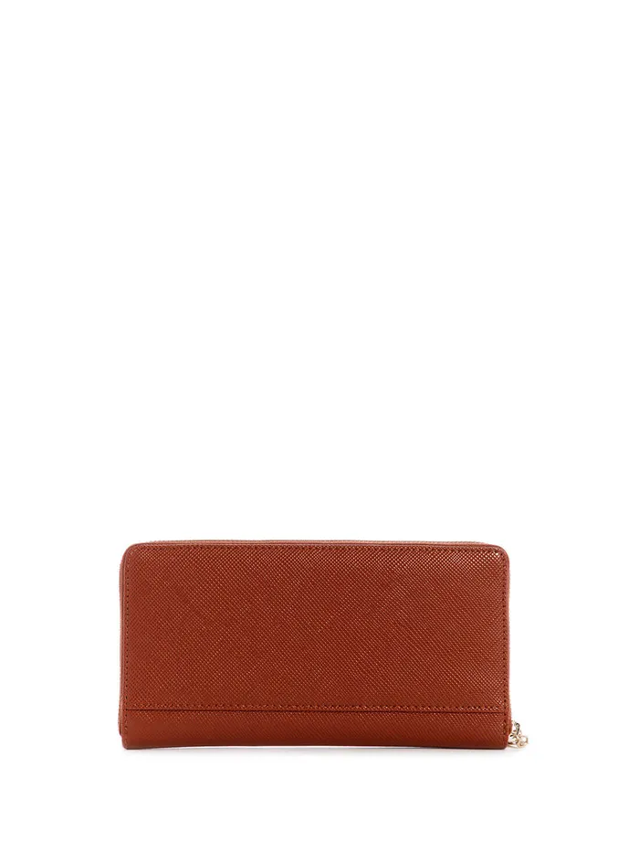 Women Clutches GUESS Brown Noelle Cheque Organiser Wallet Women Clutches GUESS Brown Noelle Cheque Organiser Wallet