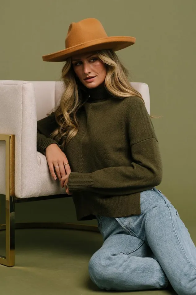 Women Collins Knit Sweater Olive Baltic Born Sweaters Women Collins Knit Sweater Olive Baltic Born Sweaters