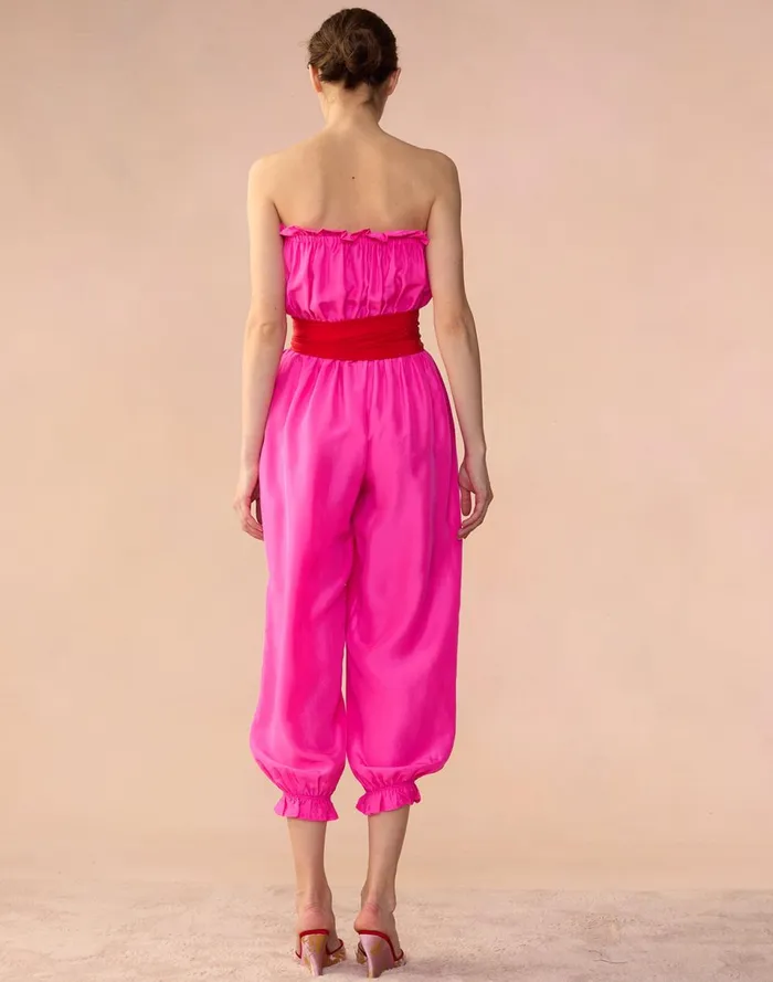 Women Cynthia Rowley Bottoms Cassis Jumpsuit Pnkrd
